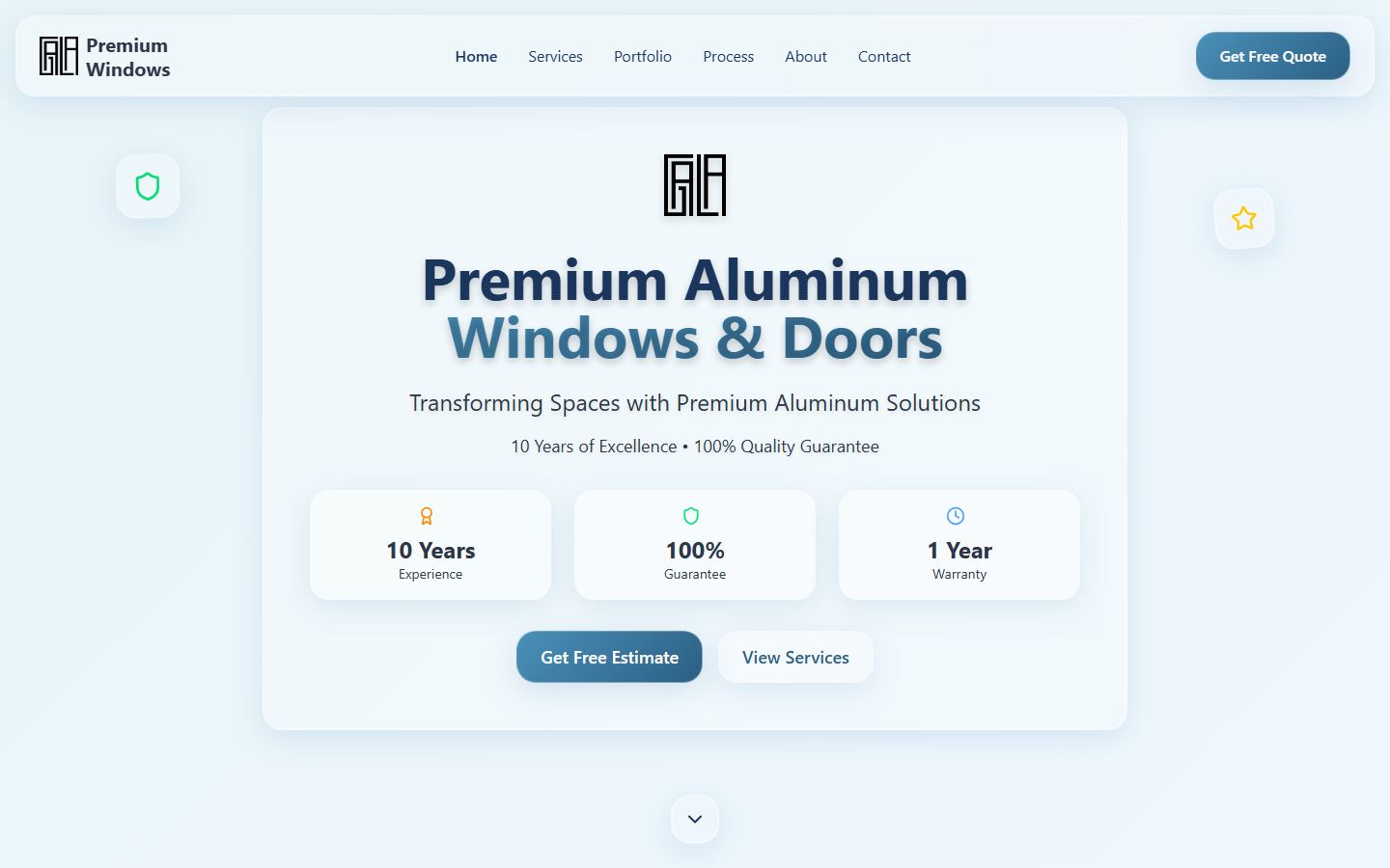 Gala Aluminum Windows