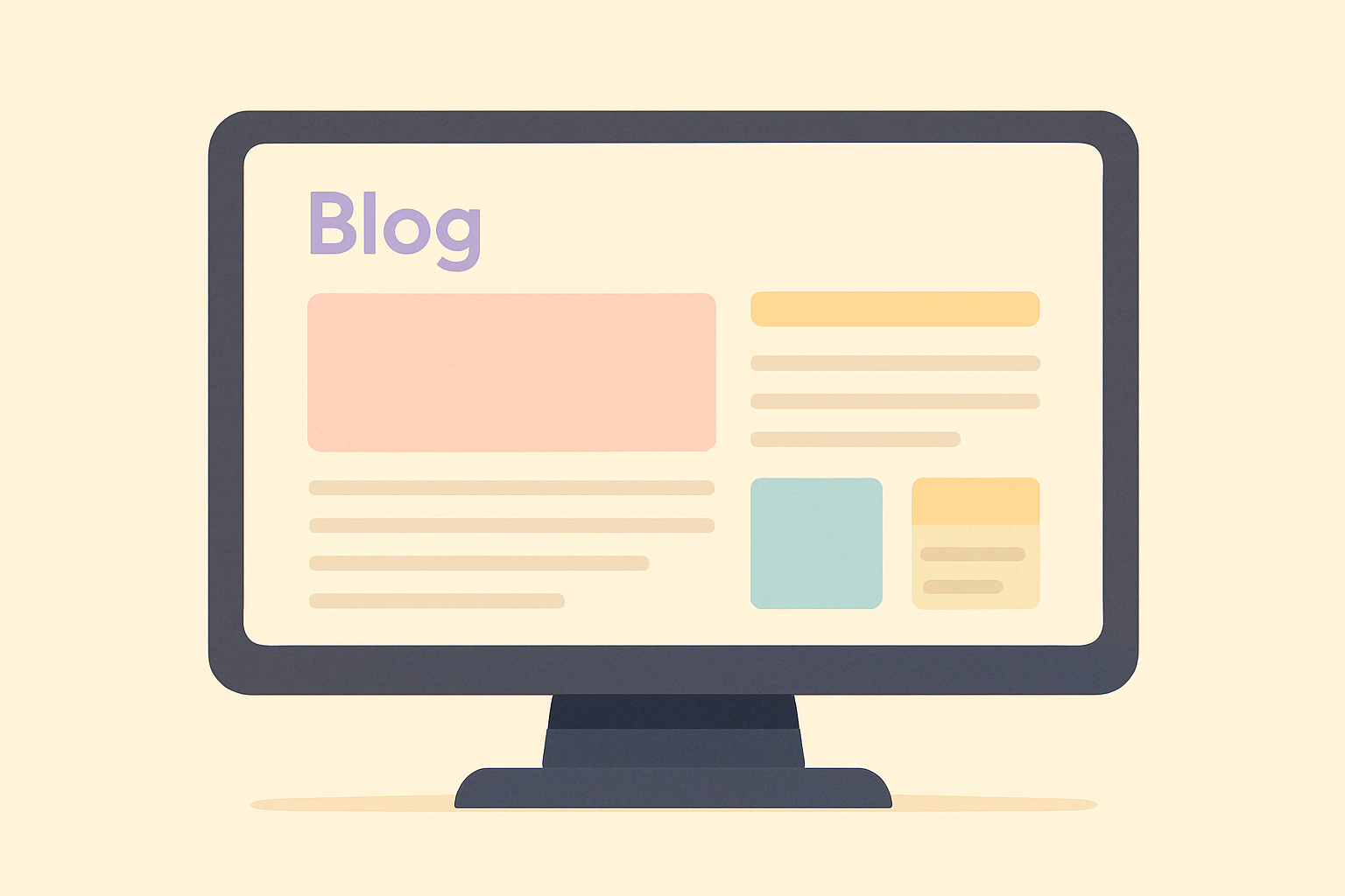 A calm reminder that even a quiet, minimal presence can make an impact — your blog doesn’t need to be loud to be powerful.